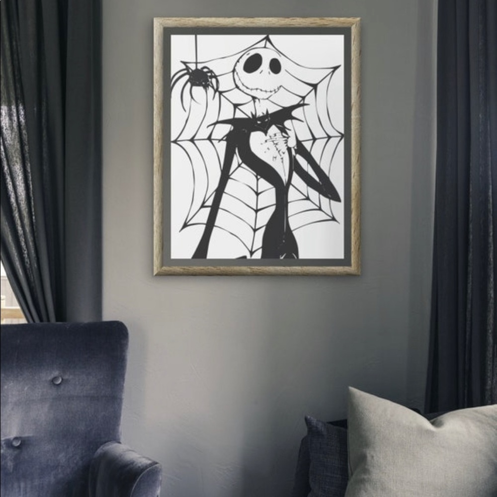 Nightmare Before Christmas Jack Print Photo
